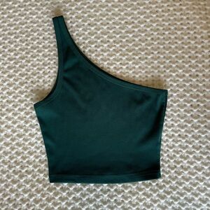 SHEIN One Shoulder Crop Top